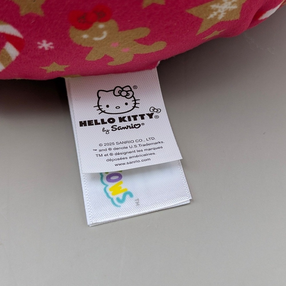 Hello Kitty Sanrio‎ 8" Squishmallow Gingerbread Christmas Plush With Hanging Tag - Picture 6 of 8